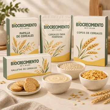 Biocrecimiento: gama completa de aplicaciones a base de cereales