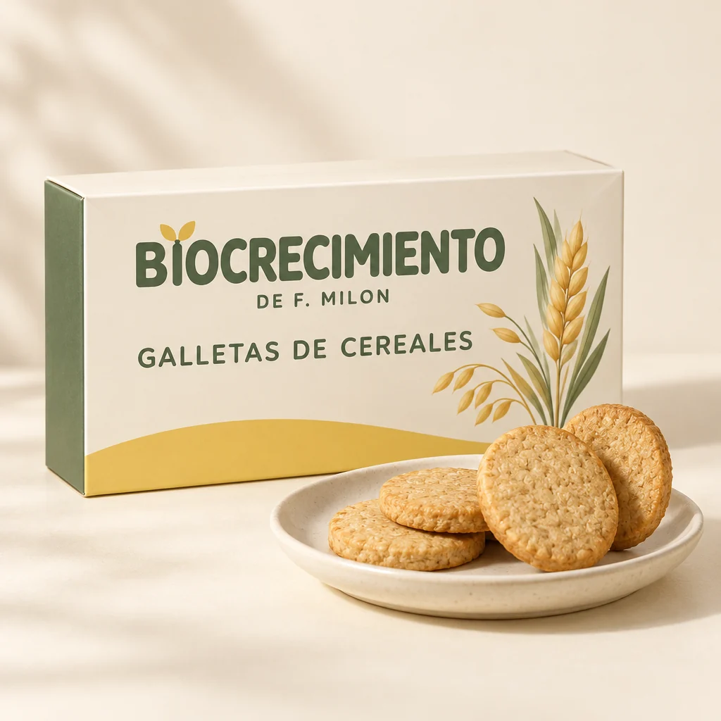 Biocrecimiento: propuesta de galletas de cereales