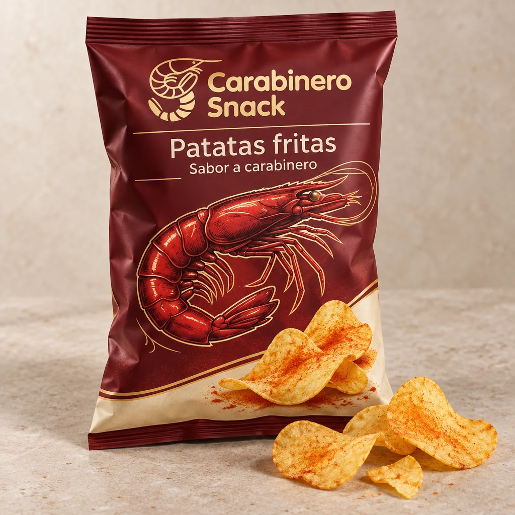 Carabinero Snack: propuesta de patatas fritas