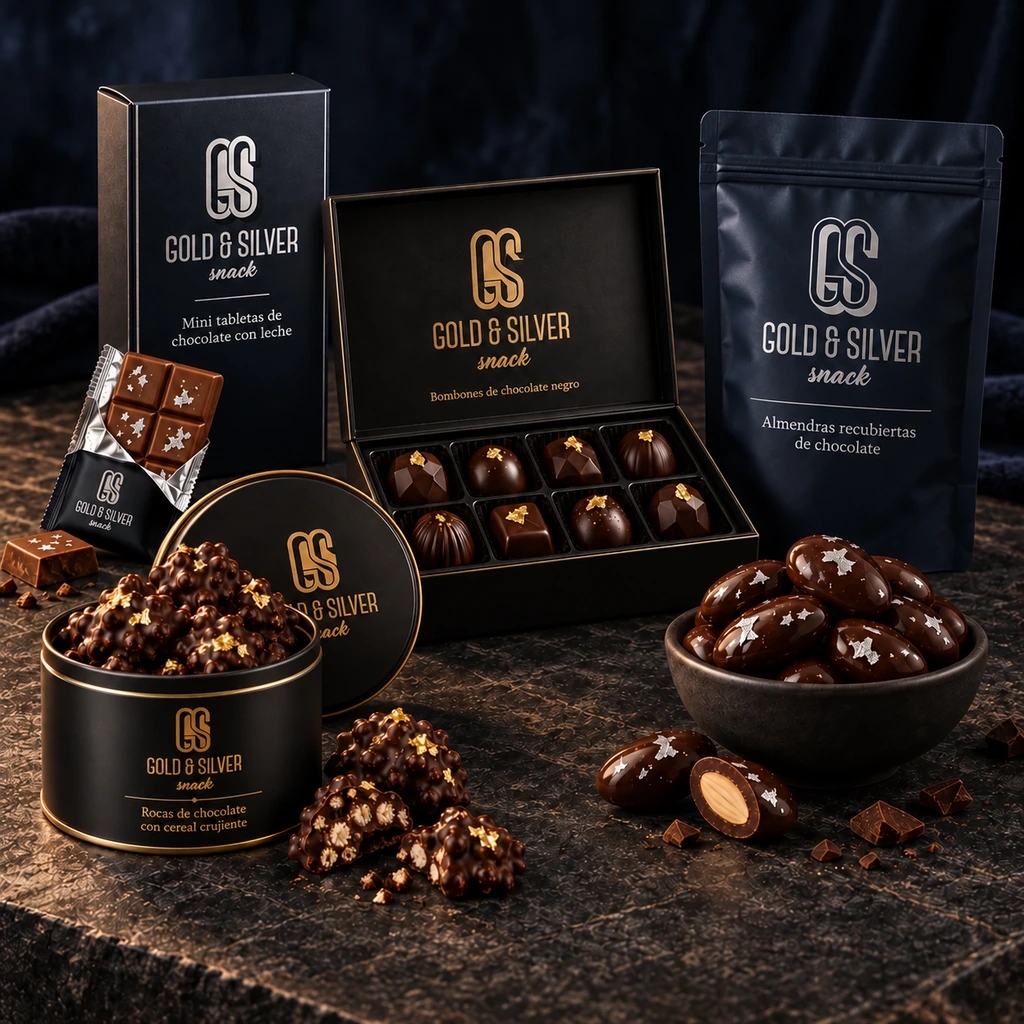Gold & Silver Snack: gama completa de propuestas de chocolate
