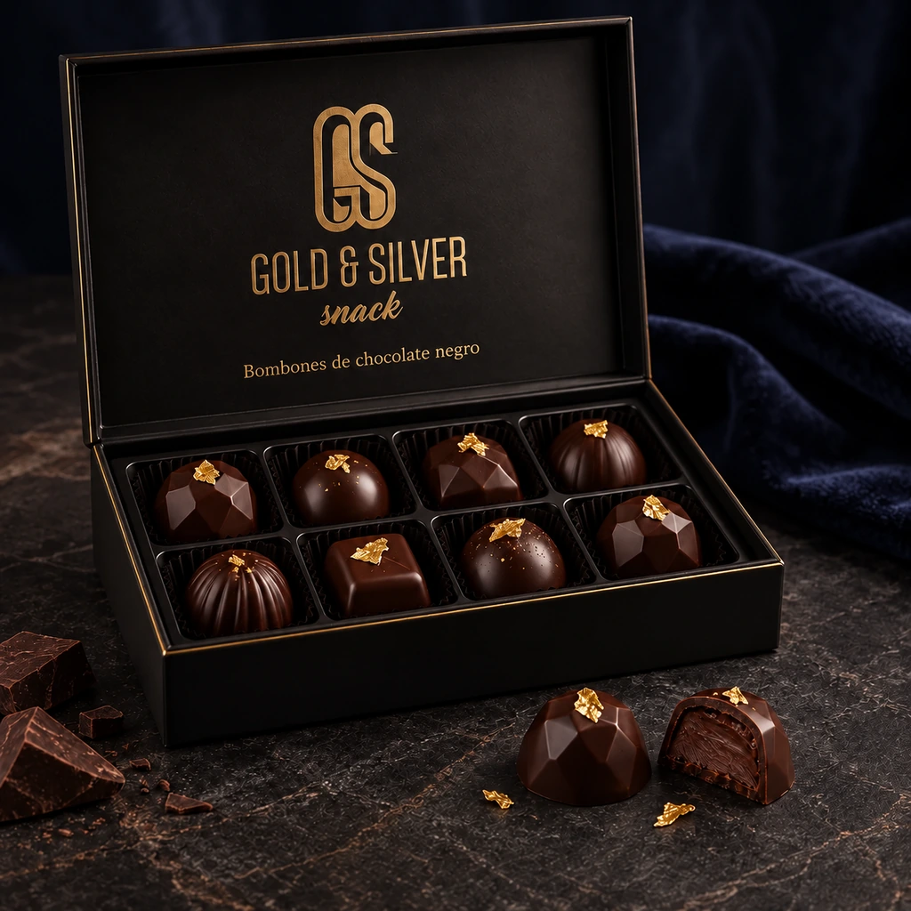 Gold & Silver Snack: propuesta de bombones