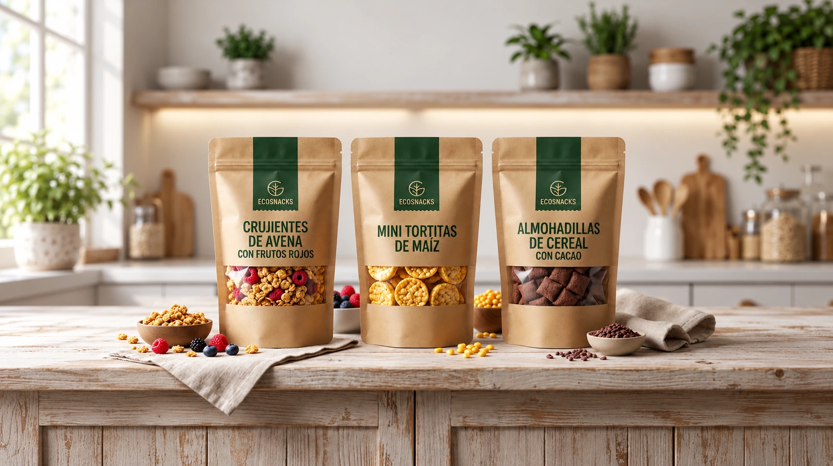 ecosnacks — gama de productos