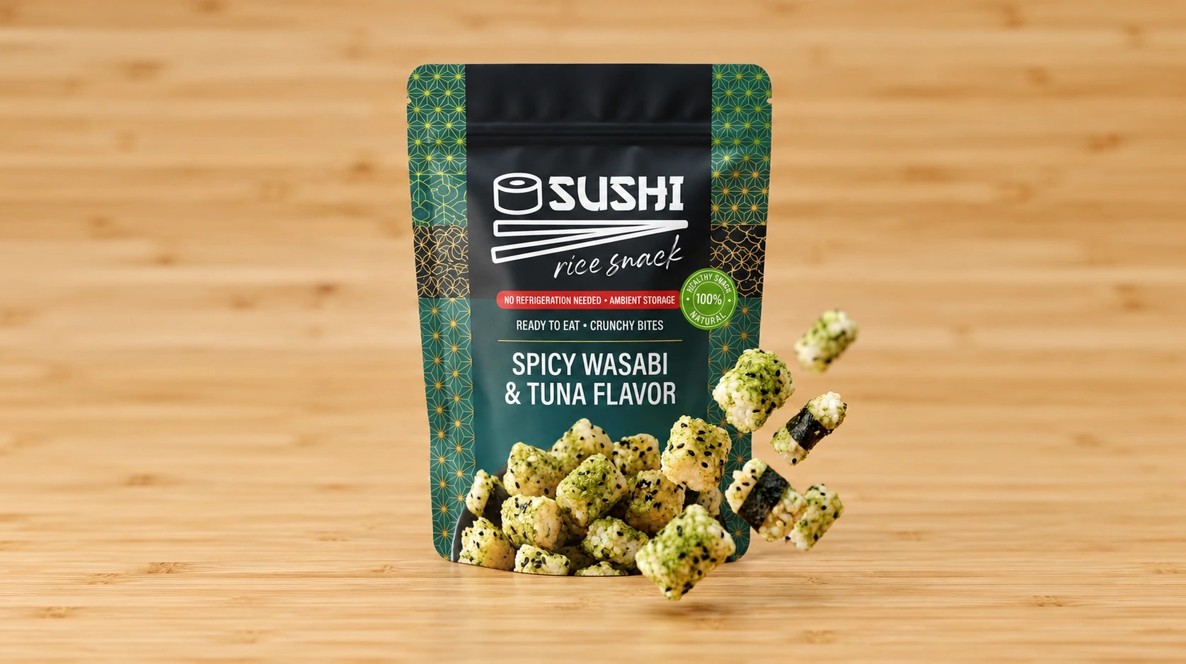 sushi rice snack — gama de productos