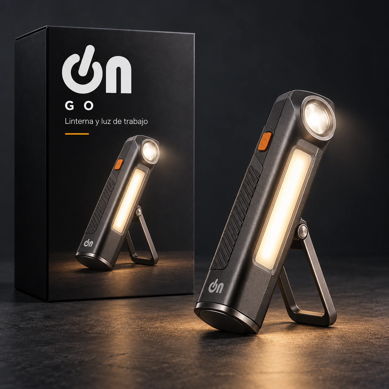 ON GO: Linterna y luz de trabajo