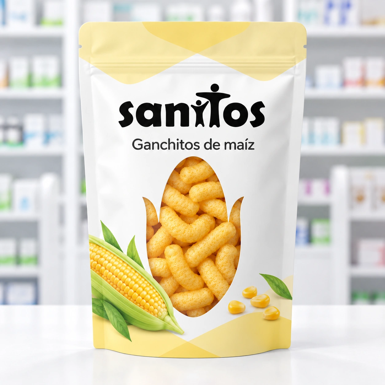 SANITOS: ganchitos de maíz