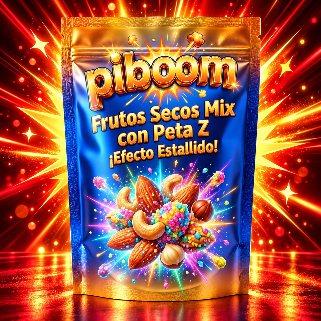 Piboom: frutos secos mix con Peta Z