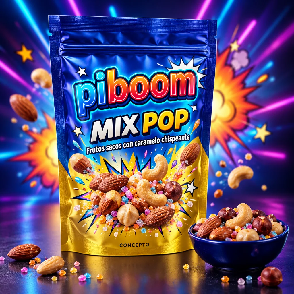 Piboom: propuesta de mezcla de frutos secos