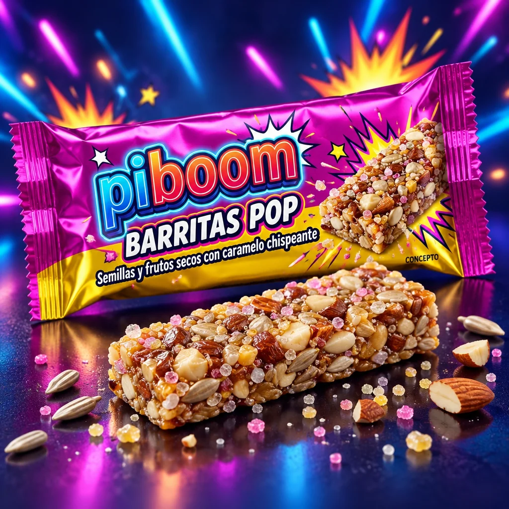 Piboom: propuesta de barritas